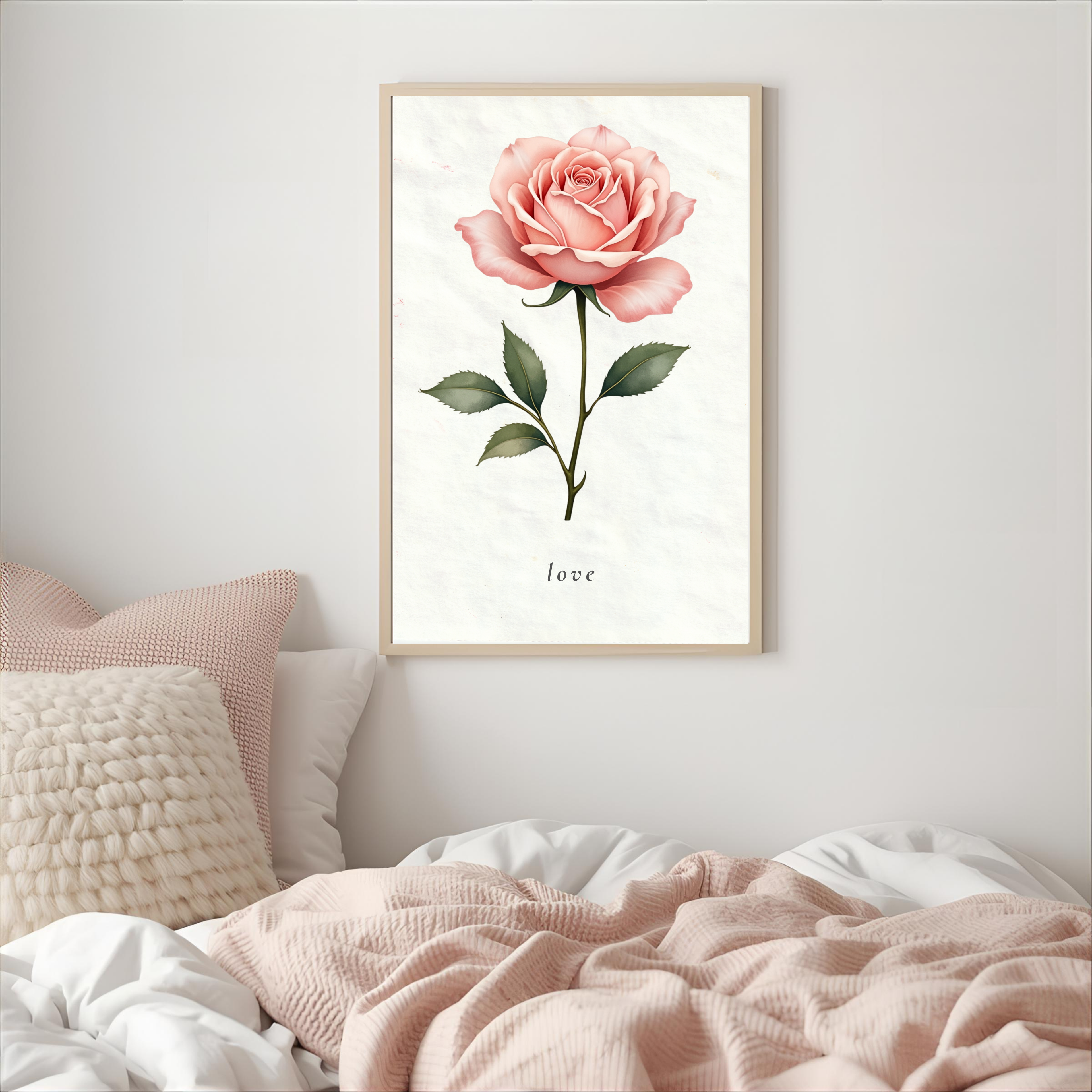 Love • Strength • Growth — Wall Art Set